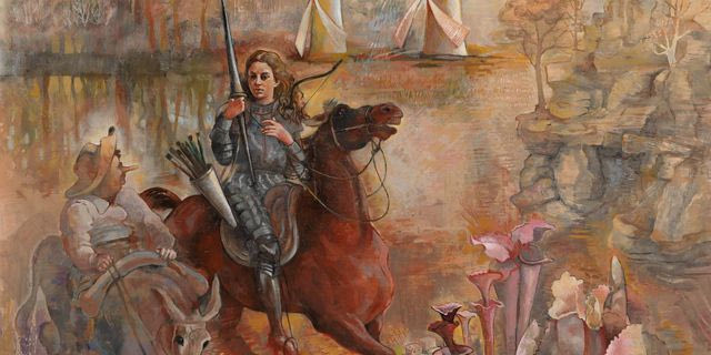 Η Κάτια Βαρβάκη παρουσιάζει την ενότητα έργων της με τίτλο «Φυσάει ο Χρόνος στα Όνειρα»