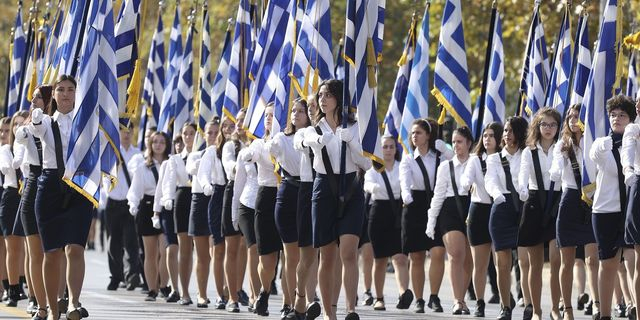 Παρέλαση για την επέτειο της 28ης Οκτωβρίου (φωτογραφία αρχείου)