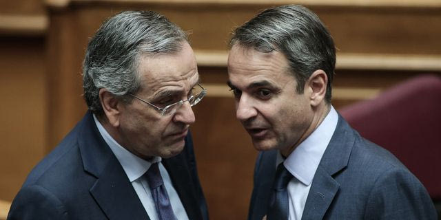 Αντώνης Σαμαράς - Κυριάκος Μητσοτάκης