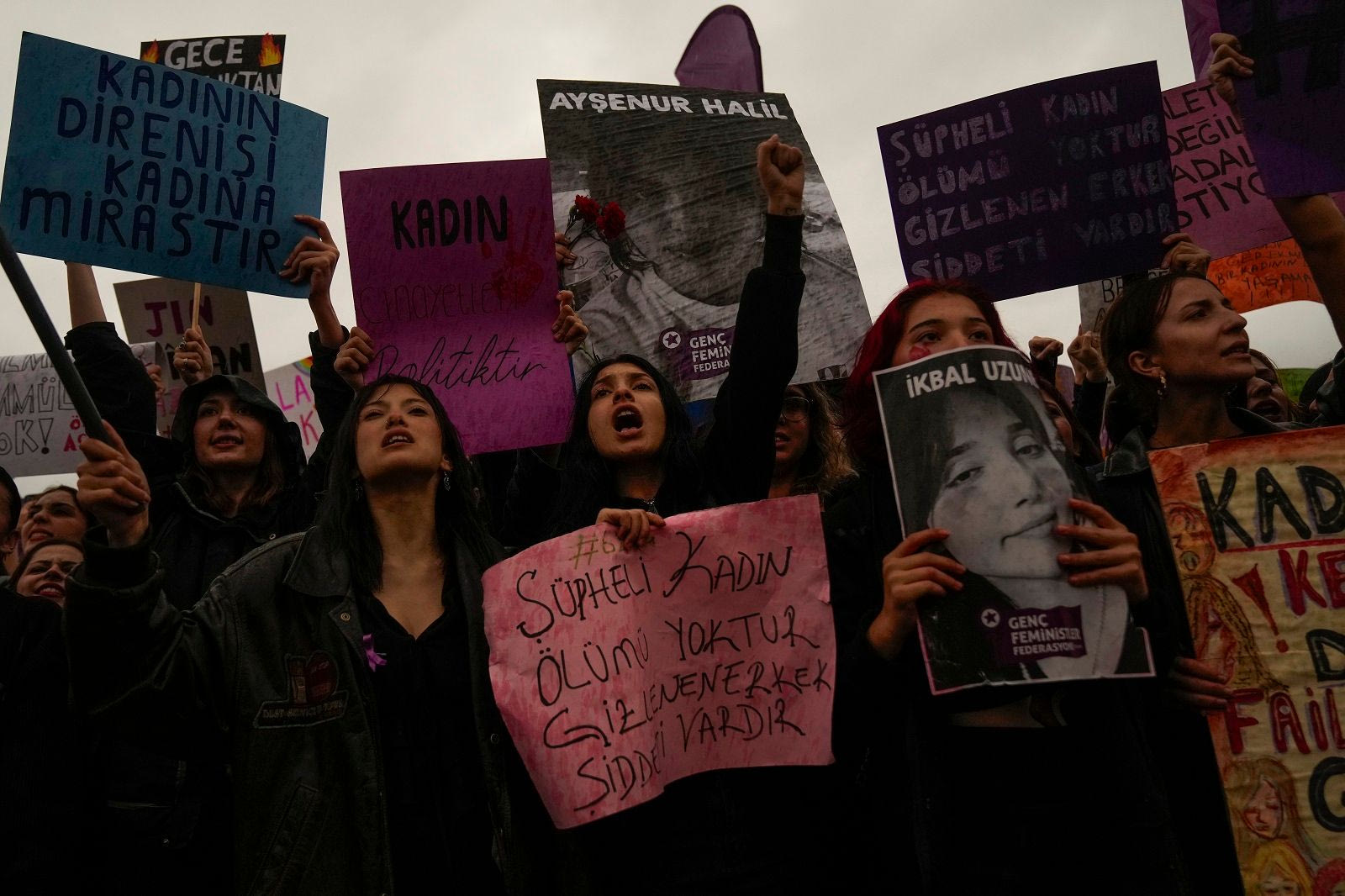 Διαδηλώσεις στην Τουρκία κατά των γυναικοκτονιών