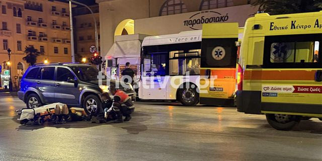 Θεσσαλονίκη: ΙΧ παρέσυρε δύο γυναίκες στην Εγνατία