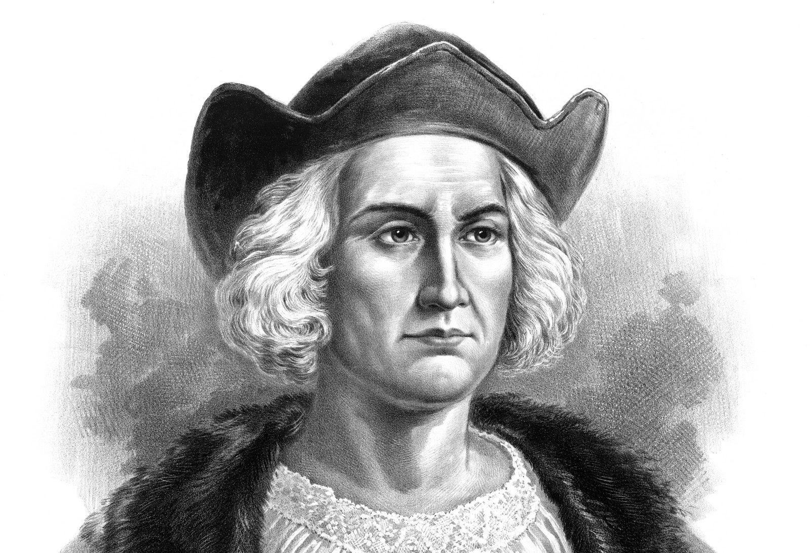 O Χριστόφορος Κολόμβος - Γκραβούρα του 1892