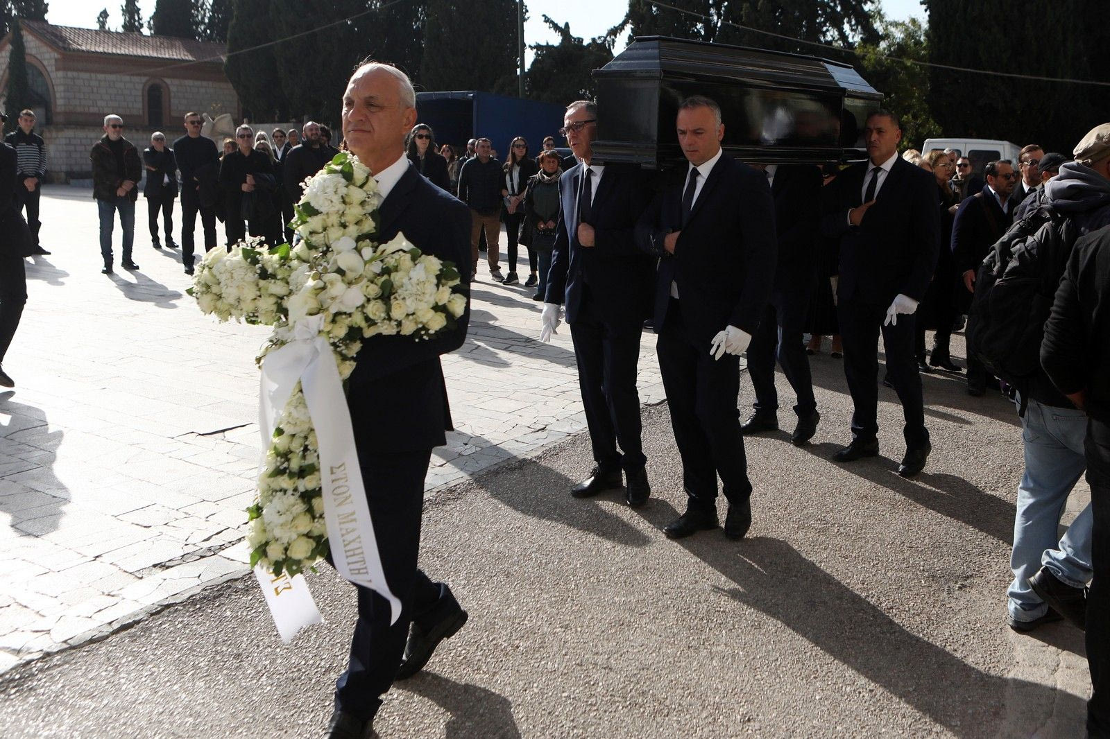 Κηδεία του Αντώνη Λυμπέρη