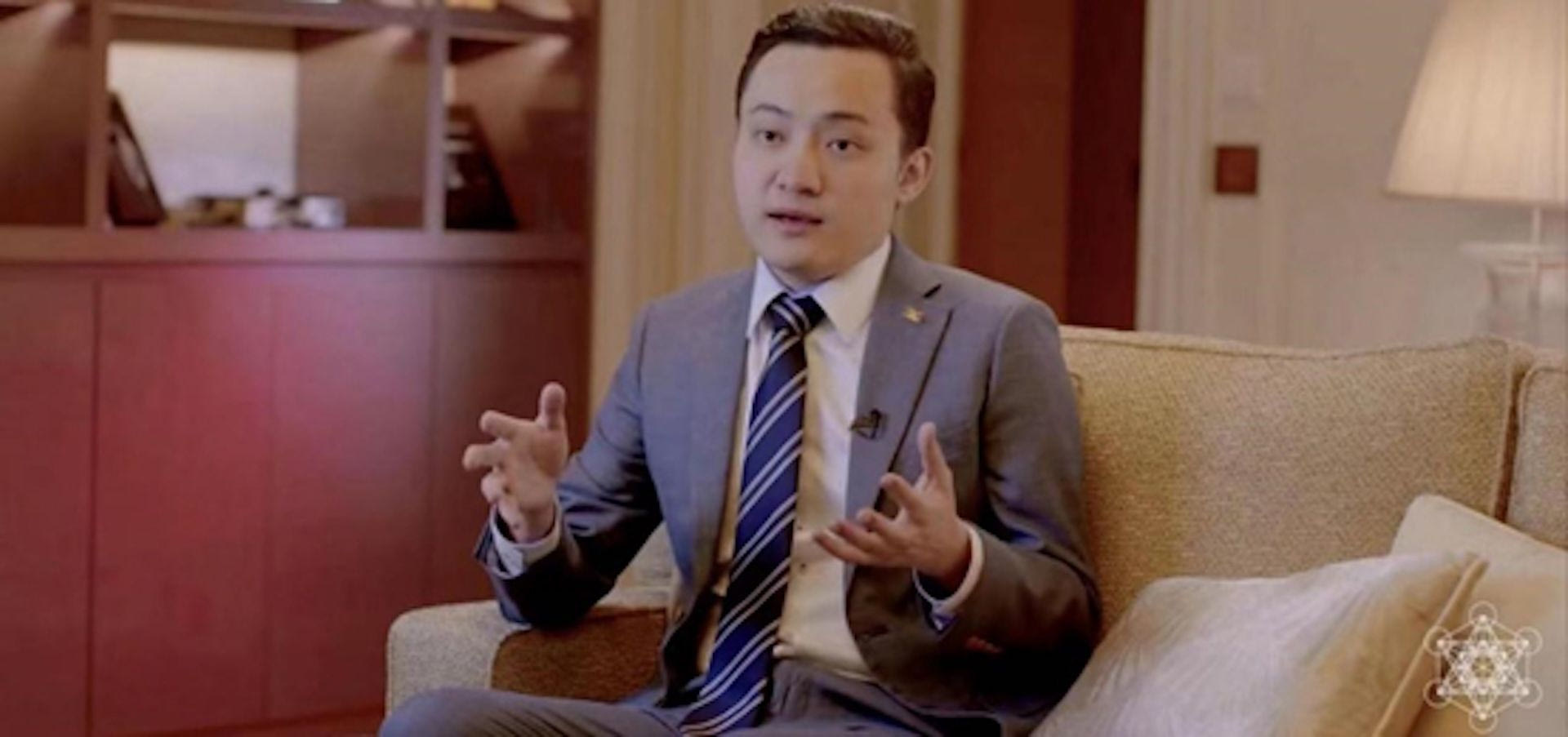 O Justin Sun, ιδρυτής της πλατφόρμας κρυπτονομισμάτων TRON