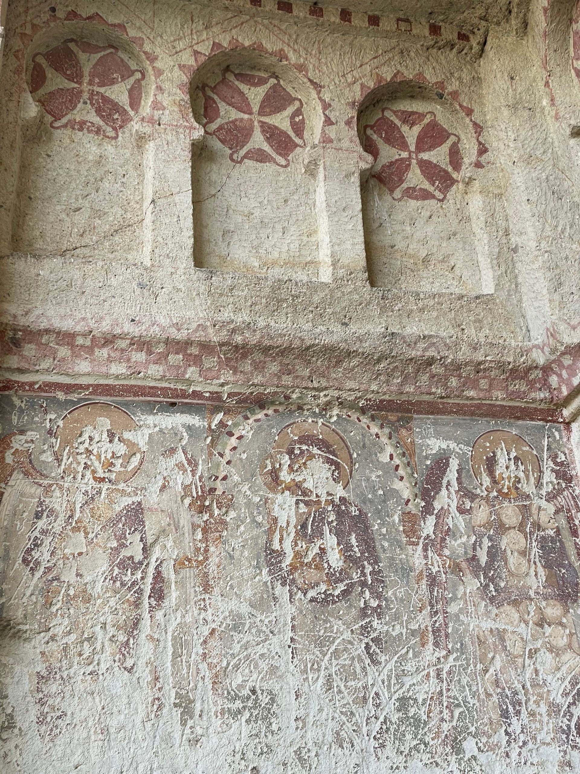 Τοιχογραφίες στο Goreme