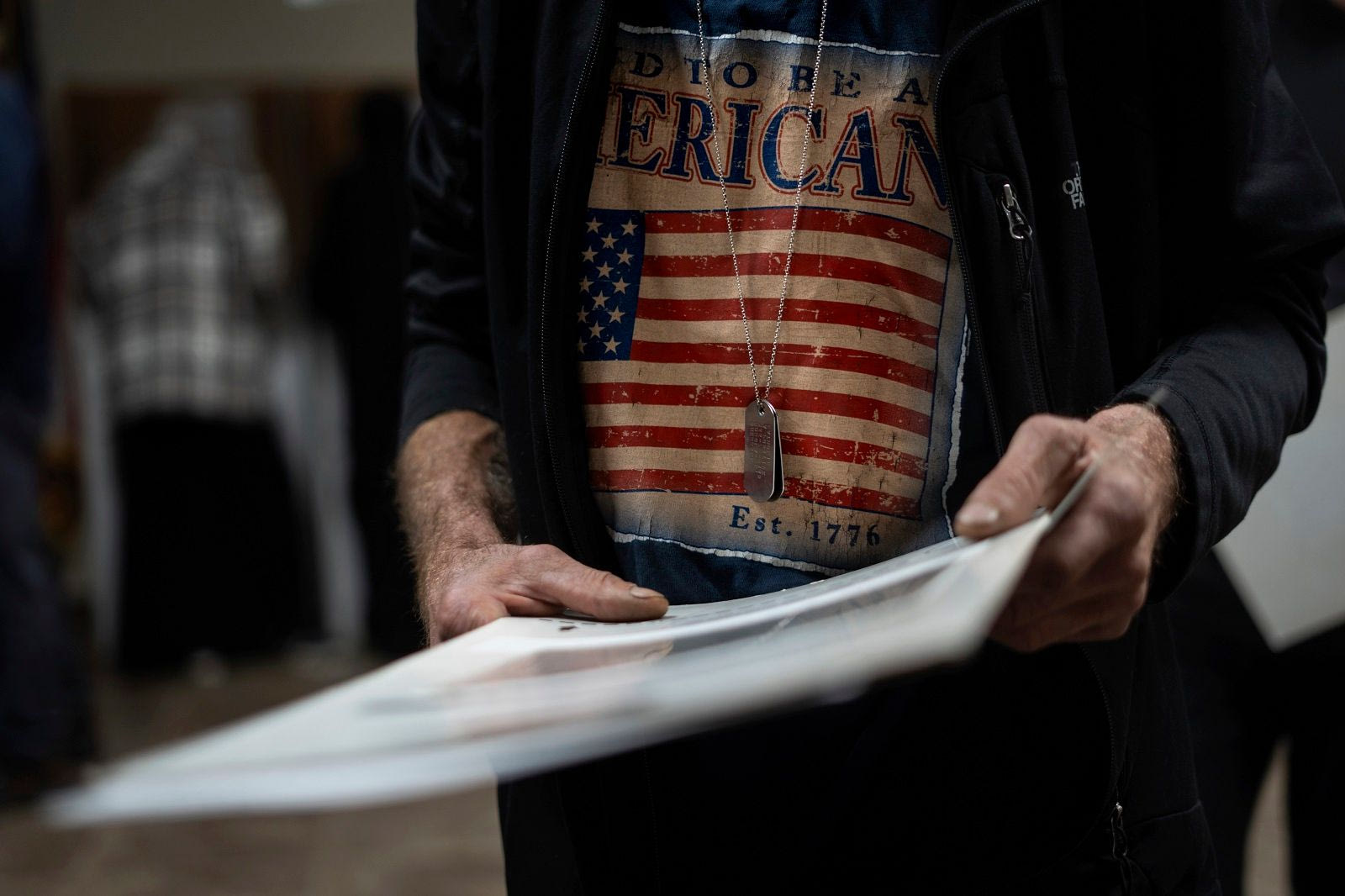 Βετεράνος του στρατού στην κάλπη για τις προεδρικές εκλογές