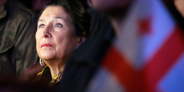 Η πρόεδρος της Γεωργίας, Salome Zourabichvili