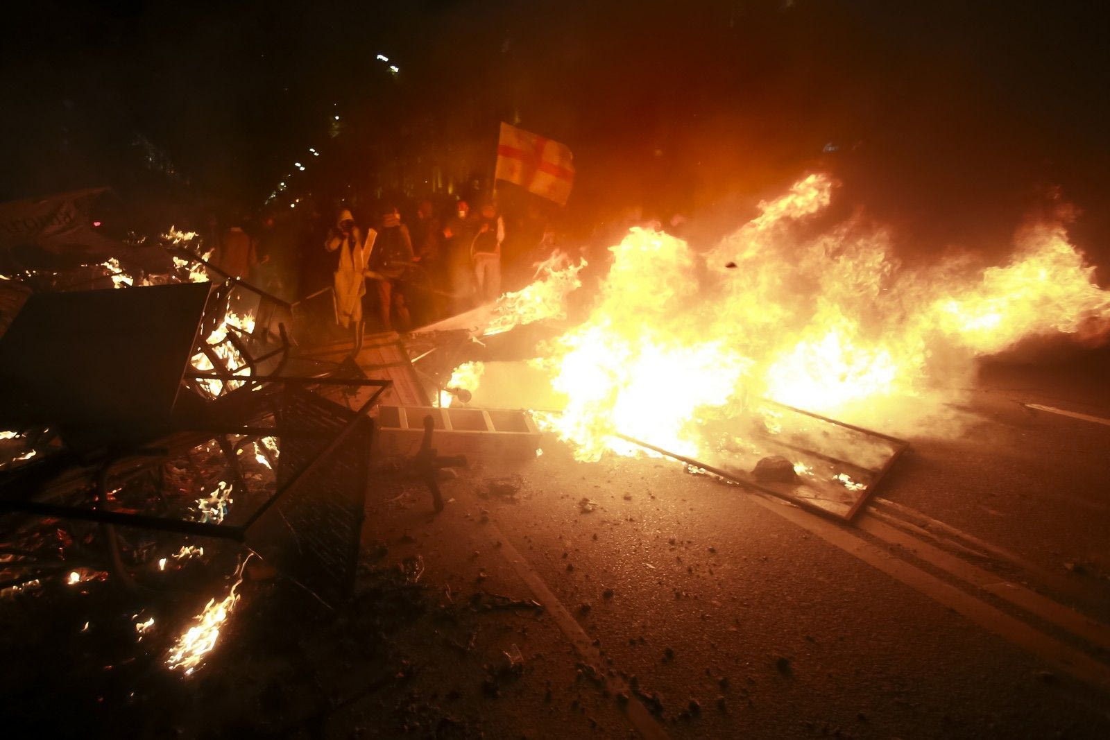 Διαδηλώσεις στη Γεωργία