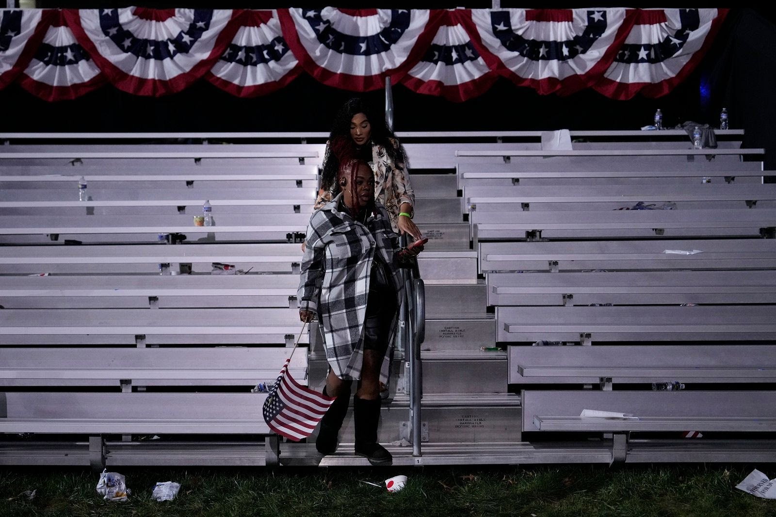 Υποστηρικτές των Δημοκρατικών στο Howards University