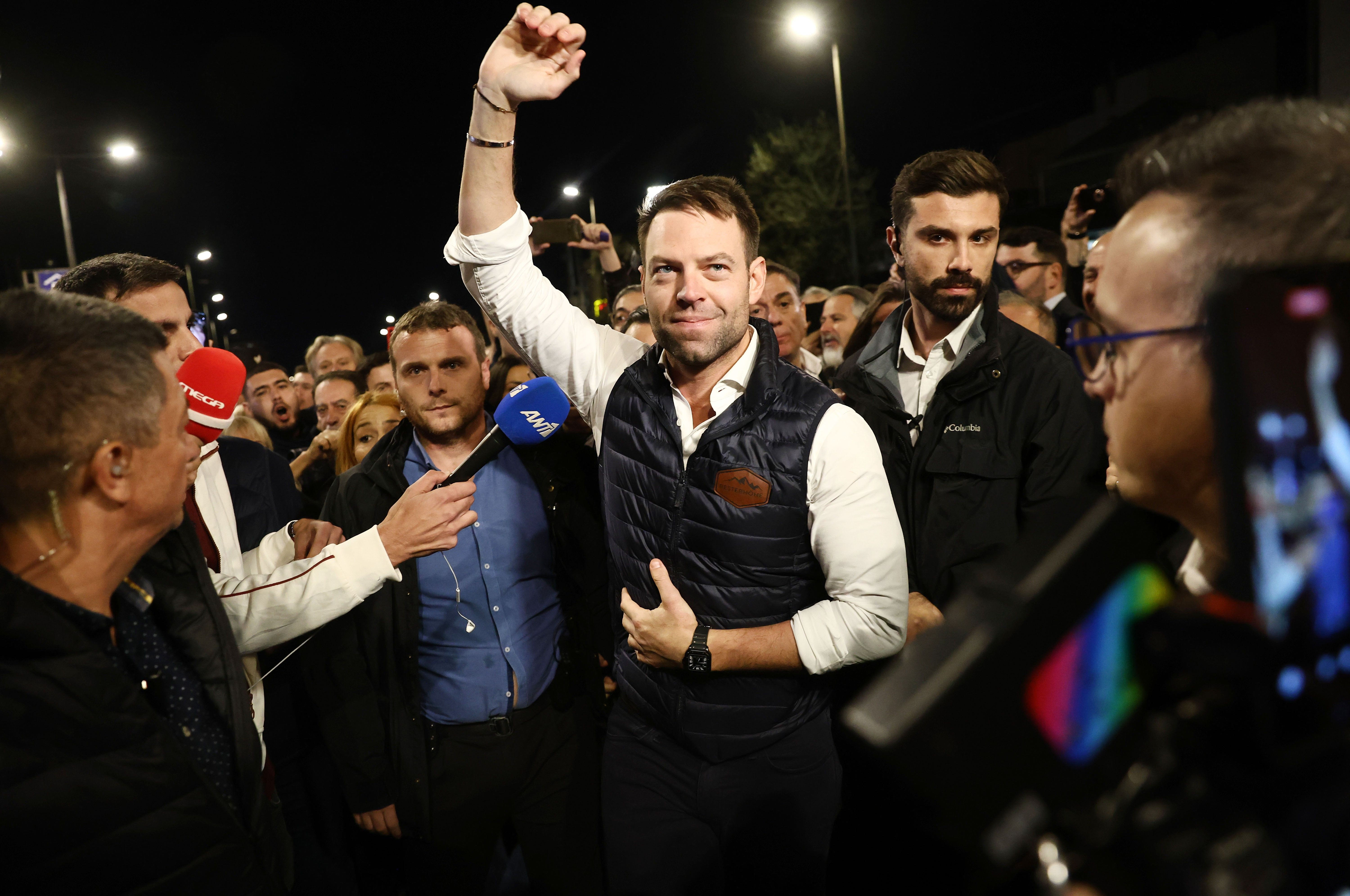 Ο Στέφανος Κασσελάκης στο Συνέδριο ΣΥΡΙΖΑ