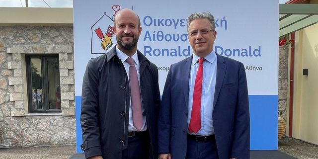 Η Ελληνικός Χρυσός υποστηρίζει την δημιουργία της Αίθουσας Ronald McDonald στο Παίδων «Αγία Σοφία»