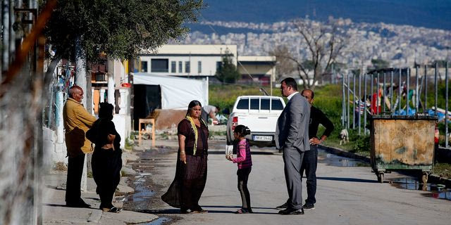 Οικισμός Ρομά στα Διαβατά Θεσσαλονίκης (αρχείου)