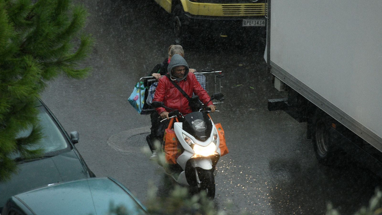 Βροχές στην Αττική