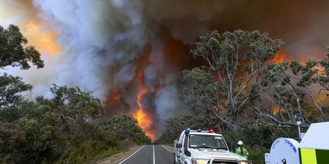 Πυρκαγιά στο Εθνικό Πάρκο Grampians, στην πολιτεία Βικτώρια της Αυστραλίας