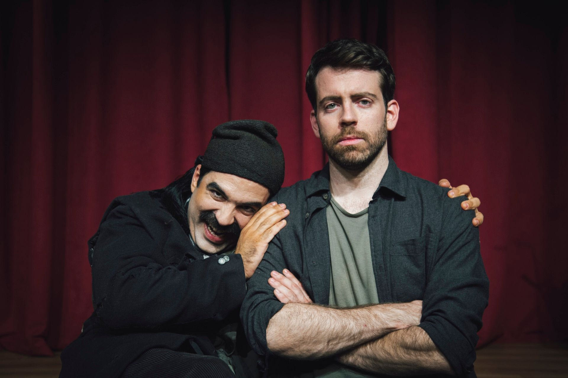 Ο Αλέξανδρος Χρυσανθόπουλος και ο Γιωργής Τσουρής