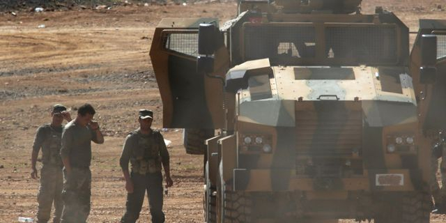 Τούρκοι στρατιώτες στο Κομπάνι