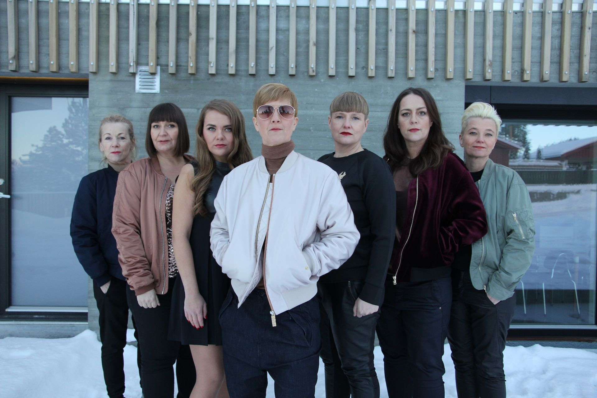 Maria Cyber-Hungry Hearts-Lesbian performance band from Norway-Oslo 2016