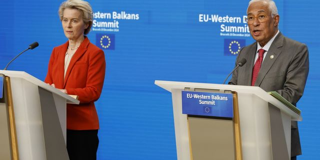 Ούρσουλα φον ντερ Λάιεν και Αντόνιο Κόστα