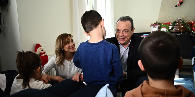 Επίσκεψη του προέδρου του ΣΥΡΙΖΑ-ΠΣ Σωκράτη Φάμελλου στο Παιδικό Χωριό SOS της Βάρης.