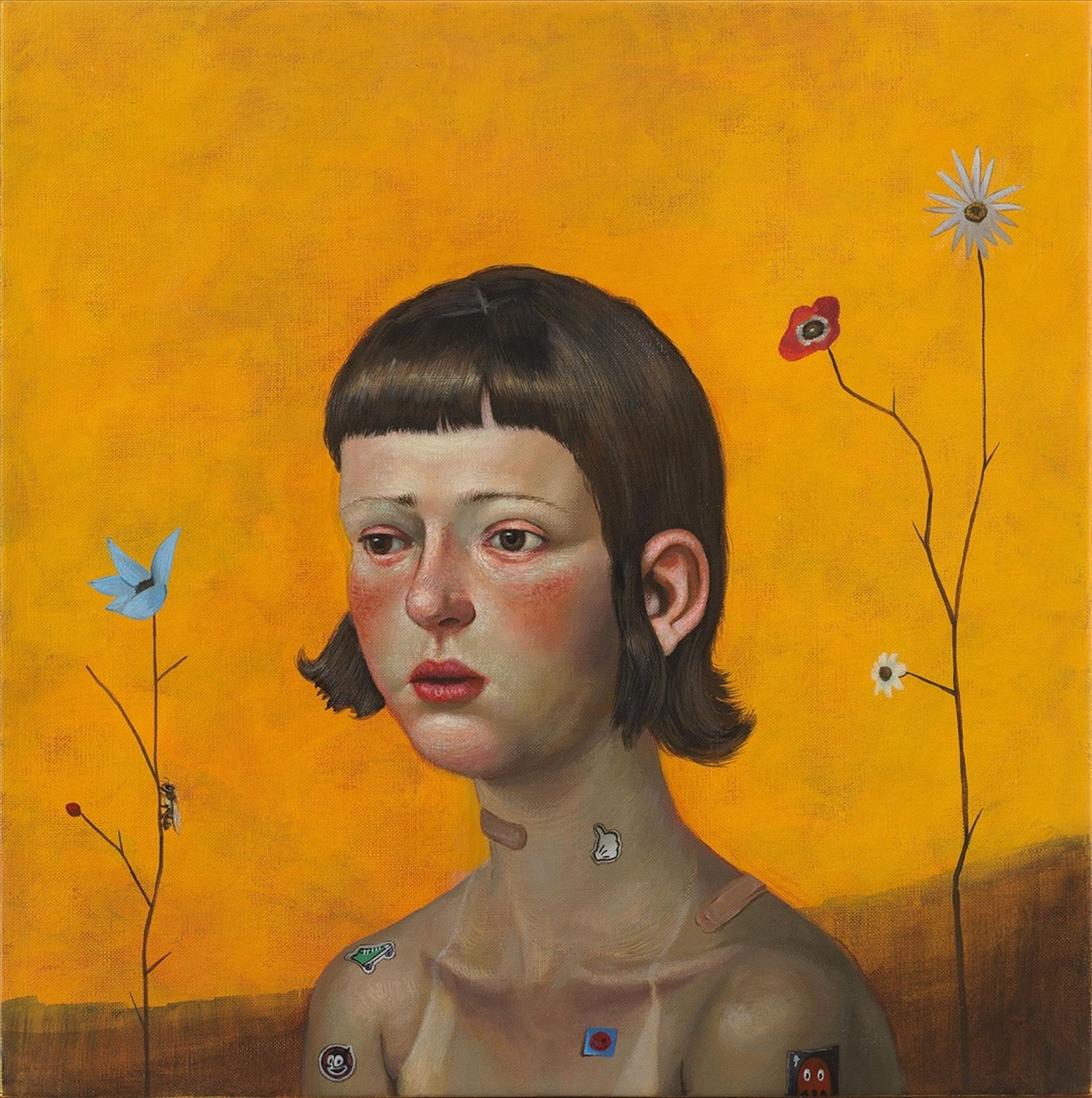 Βασίλης Σελιμάς, Summer, 40 x 40εκ.