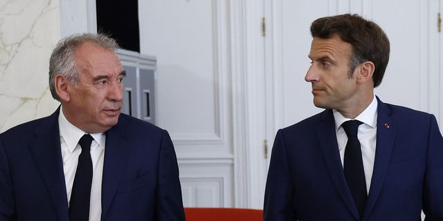 Φρανσουά Μπαϊρού και Εμανουέλ Μακρόν