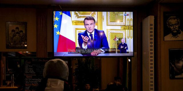 Διάγγελμα του Εμανουέλ Μακρόν