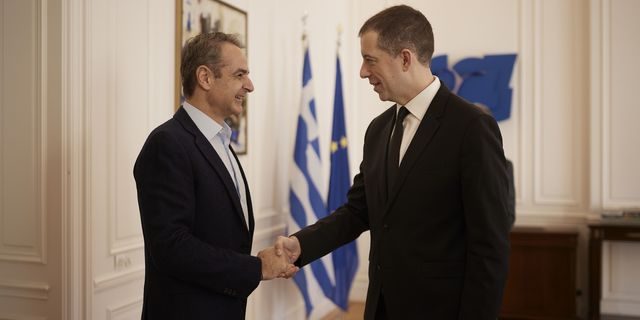 Συνάντηση Μητσοτάκη με τον Σέρβο ΥΠΕΞ