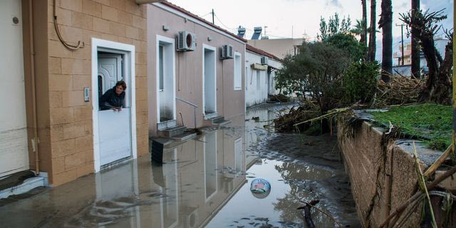 Σαρωτικό το πέρασμα της κακοκαιρίας Bora από την Ρόδο – 10 συγκλονιστικά καρέ