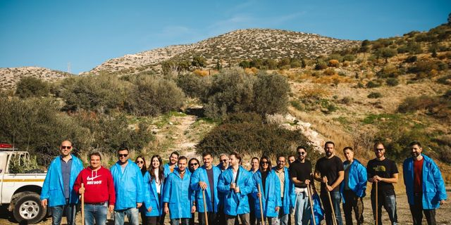 Η nrg δίνει ενέργεια για τη φροντίδα του Υμηττού