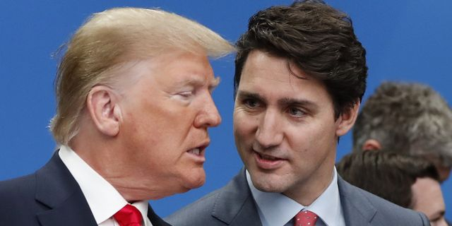 Ντόναλντ Τραμπ και Τζάστιν Τριντό