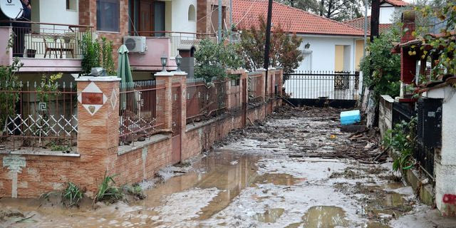 Πλημμύρες στη Χαλκιδική (Φωτογραφία Αρχείου)