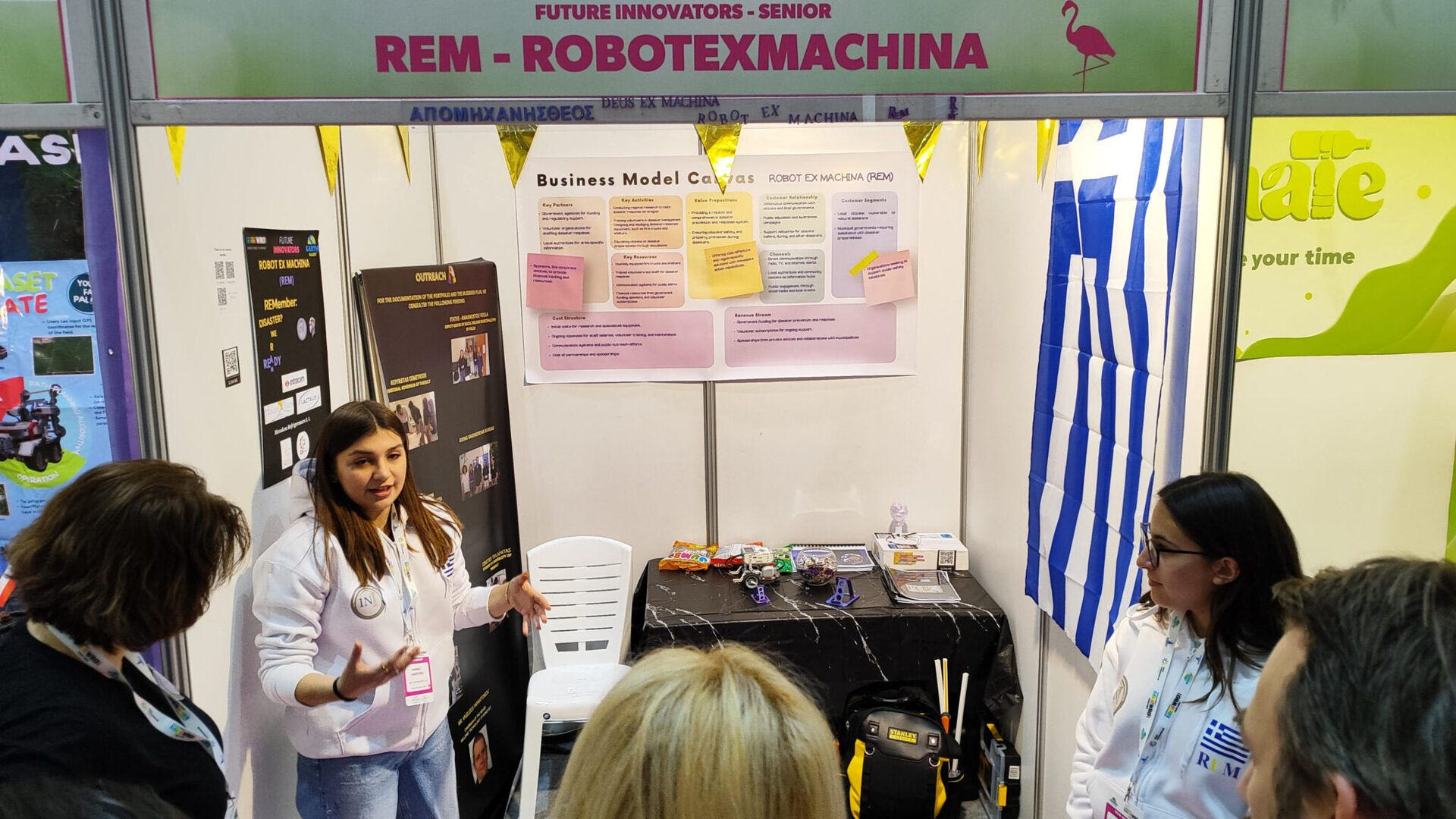 Το πρότζεκτ της ομάδας REM – Robot Ex Machina.
