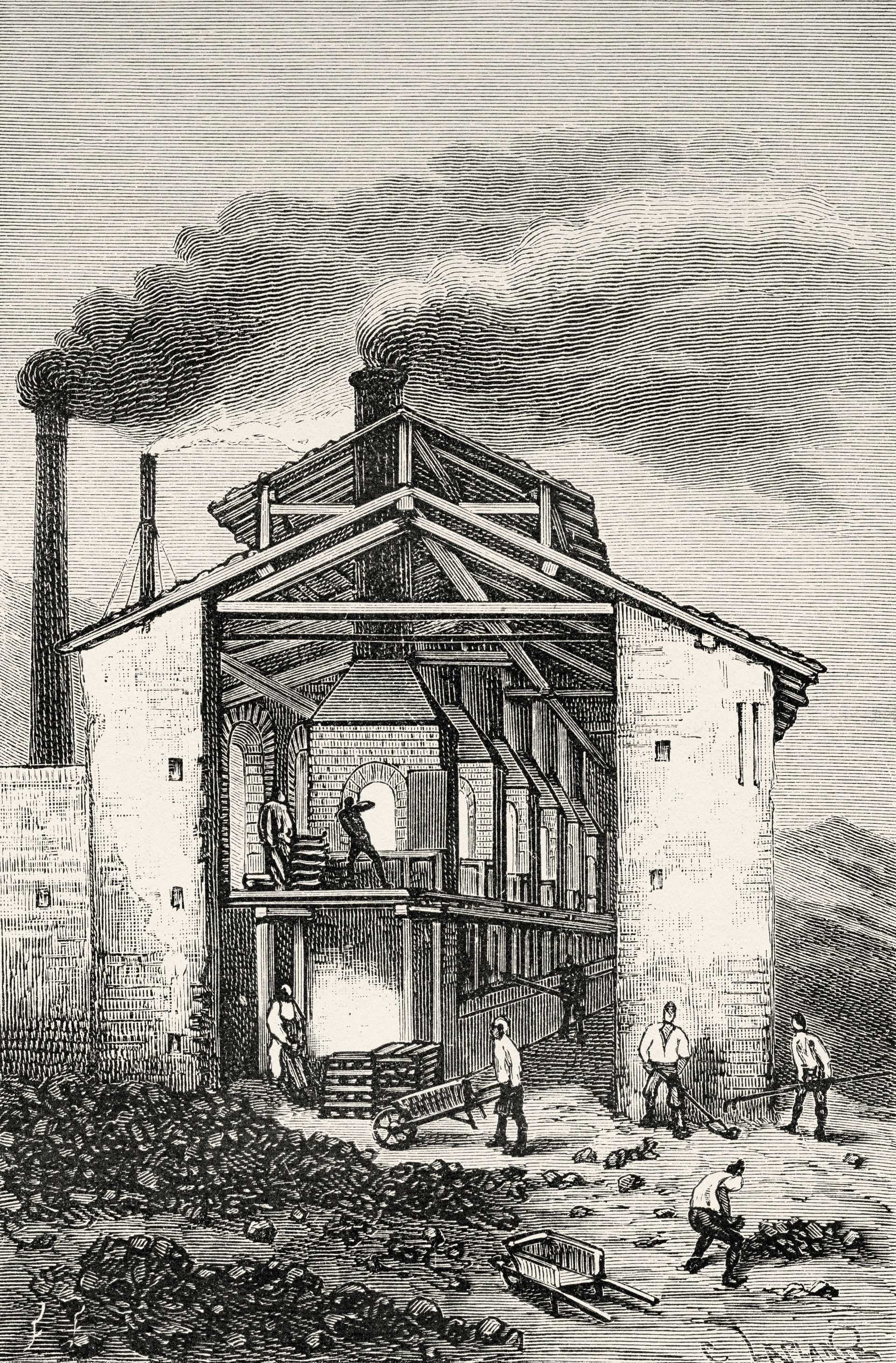 Εργοστάσιο της βιομηχανικής πόλης του Λαυρίου