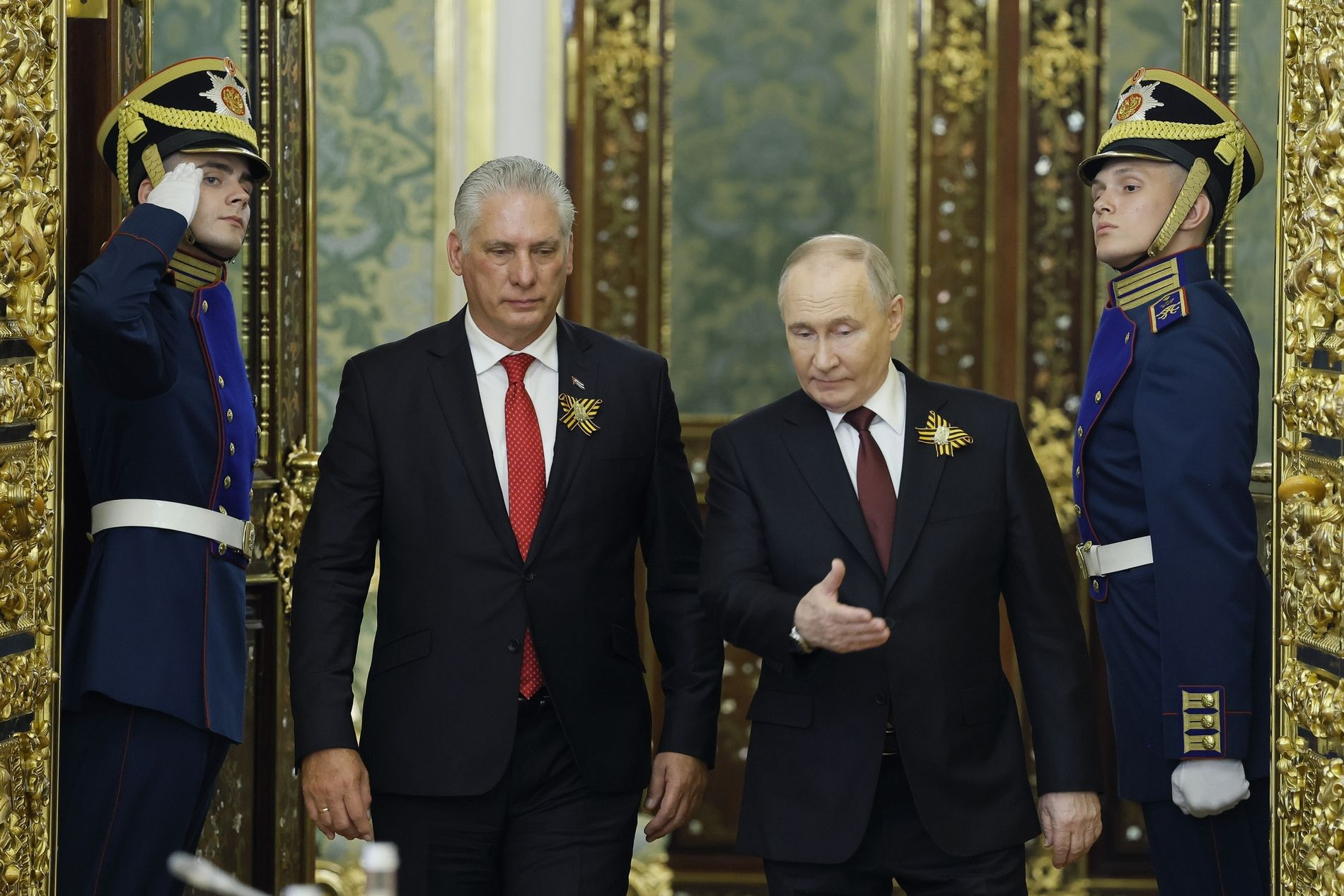 Πούτιν και Miguel Diaz-Canel