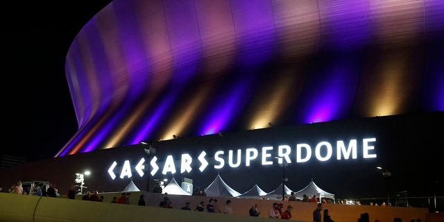 Το στάδιο Caesars Superdome που θα πραγματοποιηθεί το φετινό Super Bowl