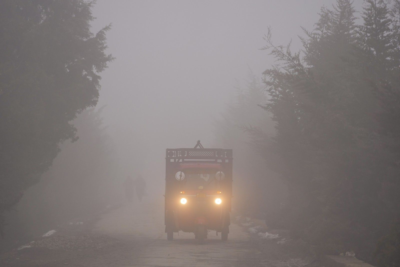 Πυκνό νέφος στην Ινδία