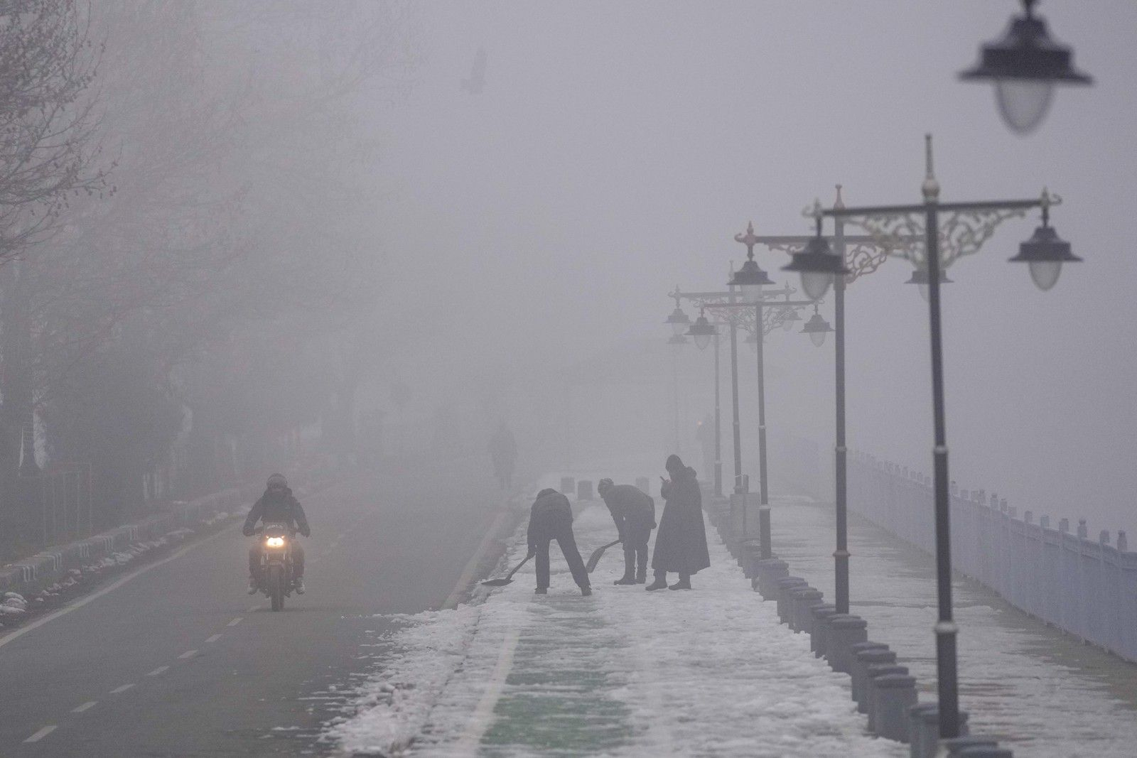 Πυκνό νέφος στην Ινδία