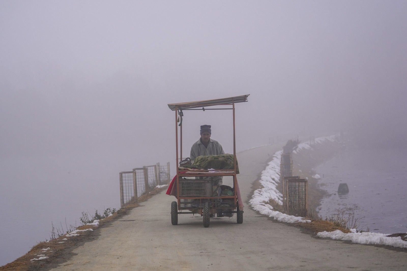 Πυκνό νέφος στην Ινδία
