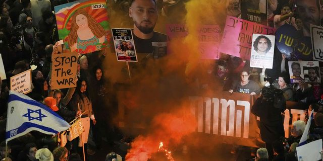 Πανηγυρισμοί στο Τελ Αβίβ για τη συμφωνία Ισραήλ Χαμάς