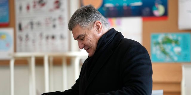 Εκλογές στην Κροατία: Ο Μιλάνοβιτς συγκεντρώνει ποσοστό 77,86%