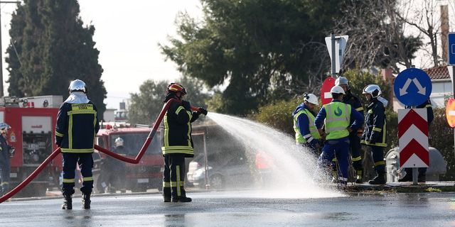 Θεσσαλονίκη: Διαρροή φυσικού αερίου στη Θέρμη