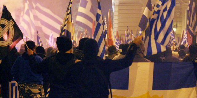 Συγκέντρωση ακροδεξιών (ΑΡΧΕΙΟΥ)