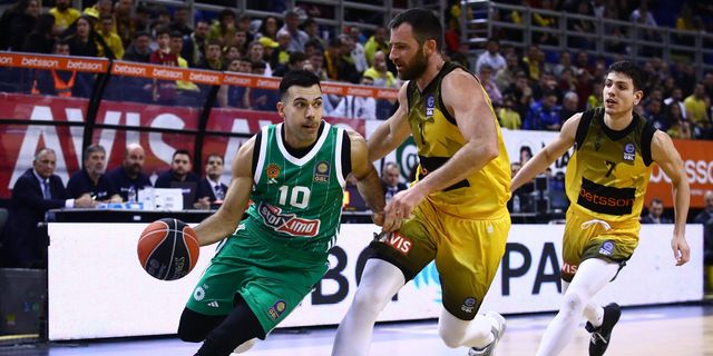 ΑΕΚ Betsson – Παναθηναϊκός AKTOR 80-103: Οι πράσινοι υπέταξαν την Ένωση