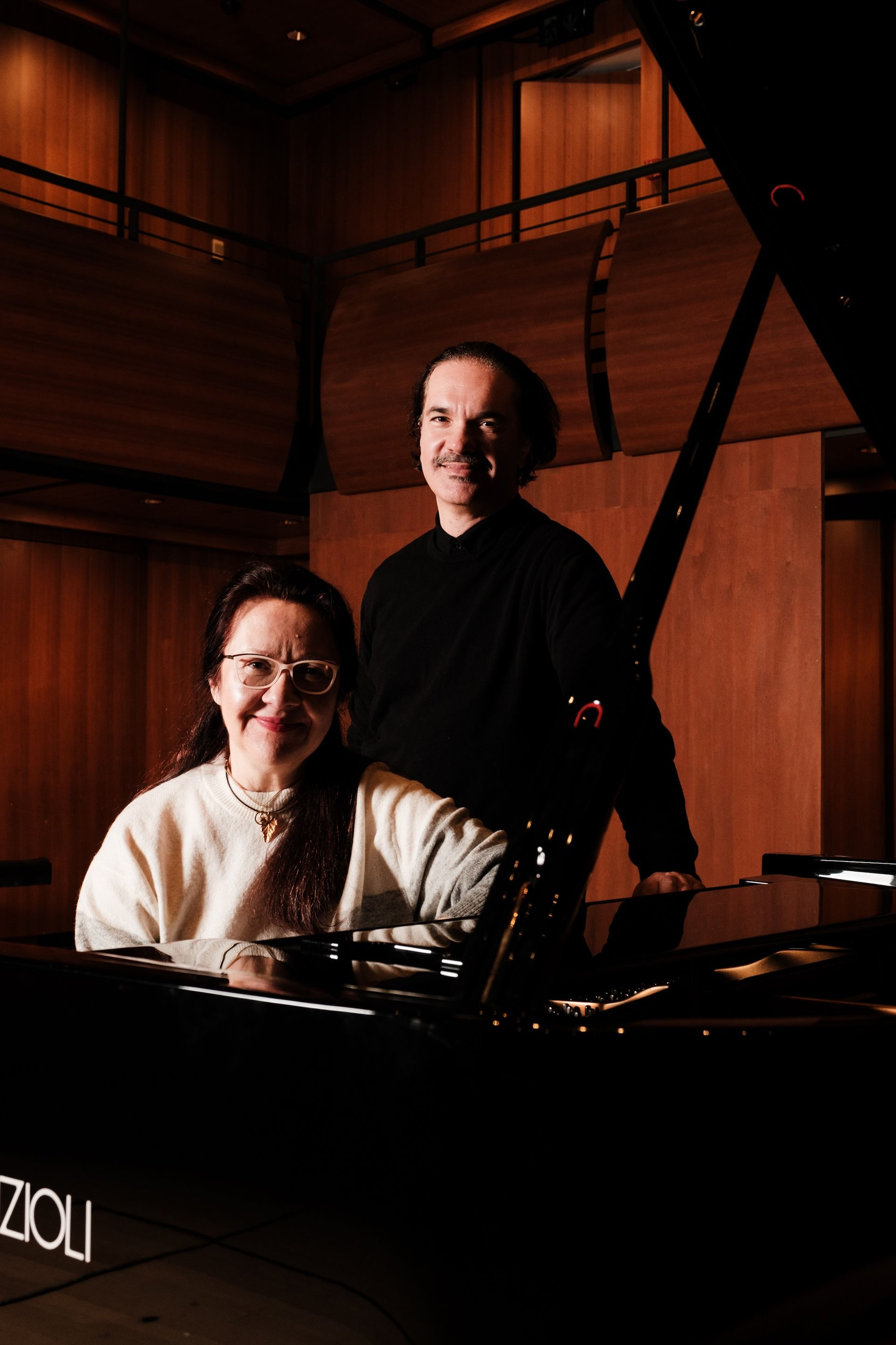 Το πιανιστικό ντούο P 4 2 των Μπεάτας Πίντσετιτς και Χρήστου Σακελλαρίδη.