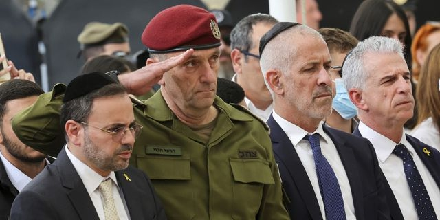 Ο αρχηγός του γενικού επιτελείου του ισραηλινού στρατού, ο στρατηγός Χέρτσι Χαλεβί