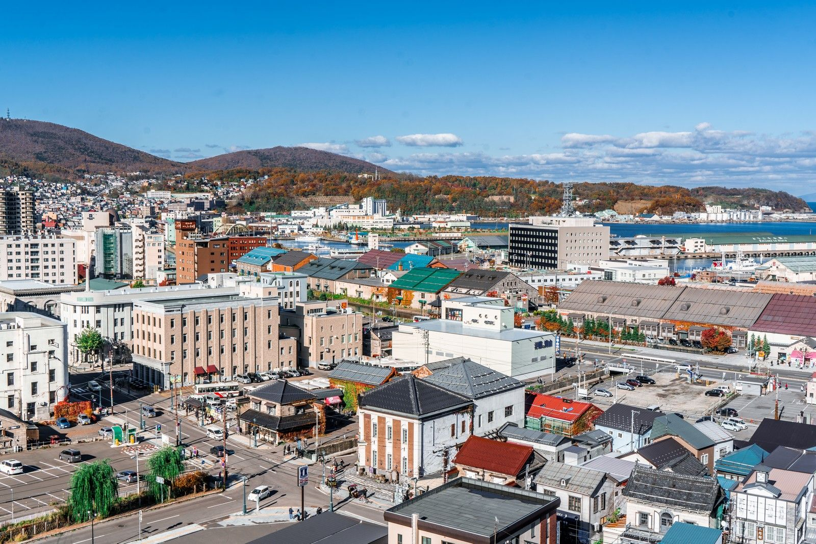 Η πόλη Οτάρου στο νησί Χοκάιντο της Ιαπωνίας