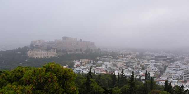 Ομίχλη στην Αθήνα (αρχείου)
