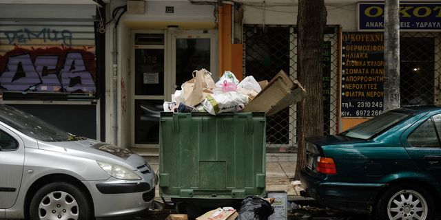 Σκουπίδια, Θεσσαλονίκη (αρχείου)
