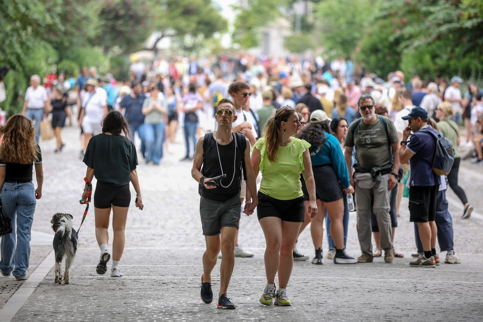 Τουρίστες στην Αθήνα