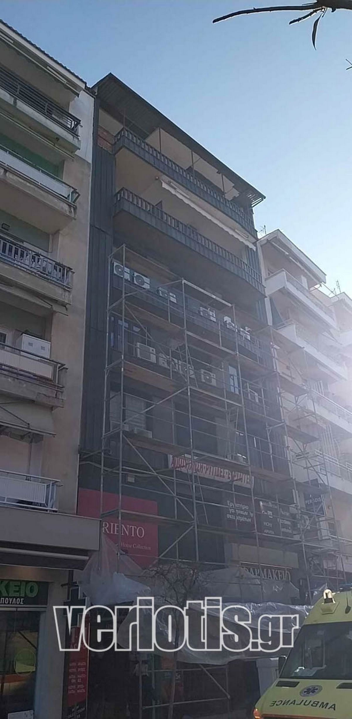 Εργατικό ατύχημα στη Βέροια